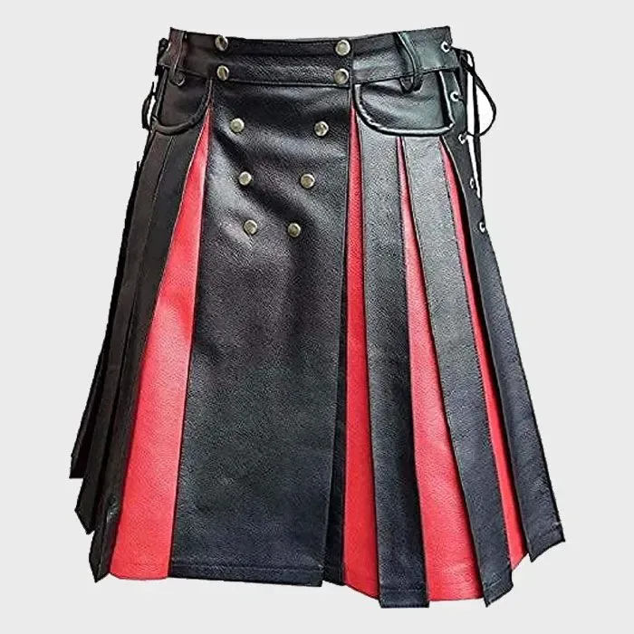 Black_And_red_Gladiator_Pleated_Leather_Kilt_For_Men____Kilt_3_kiltshub.com_ Black_And_red_Gladiator_Pleated_Leather_Kilt_For_Men____Kilt_3_kiltshub.com_
