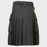 Black_Denim_Utility_Kilt_with_Detectable_Pocket___Denim_Kilt___Scotland_Kilt_1_kiltshub.com