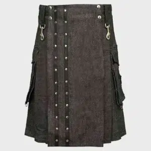 Black_Heavy_Denim_Kilt_with_Straps__Scotland_Kilt_2_kiltshub.com