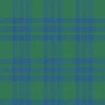 Classic Scottish tartan pattern featuring green and blue colors, ideal for traditional kilts and accessories. Perfect for anyone seeking authentic Scottish heritage garments and stylish kilt designs.