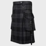 Punk Rock Gothic Night Watch Utility Kilt - Image 3
