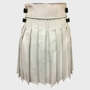Real_White_Leather_Gladiator_Kilt_Kiltshub.com