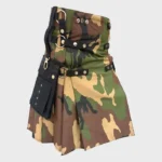 Woodland Camouflage Utility Kilt For Men - Image 2