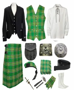 argyll_irish_green_kilt_outfit_with_jacket_with_ghillie_shirt