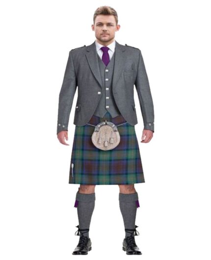 argyll_light_grey_kilt_outfit_for_men_Kiltshub.com.webp