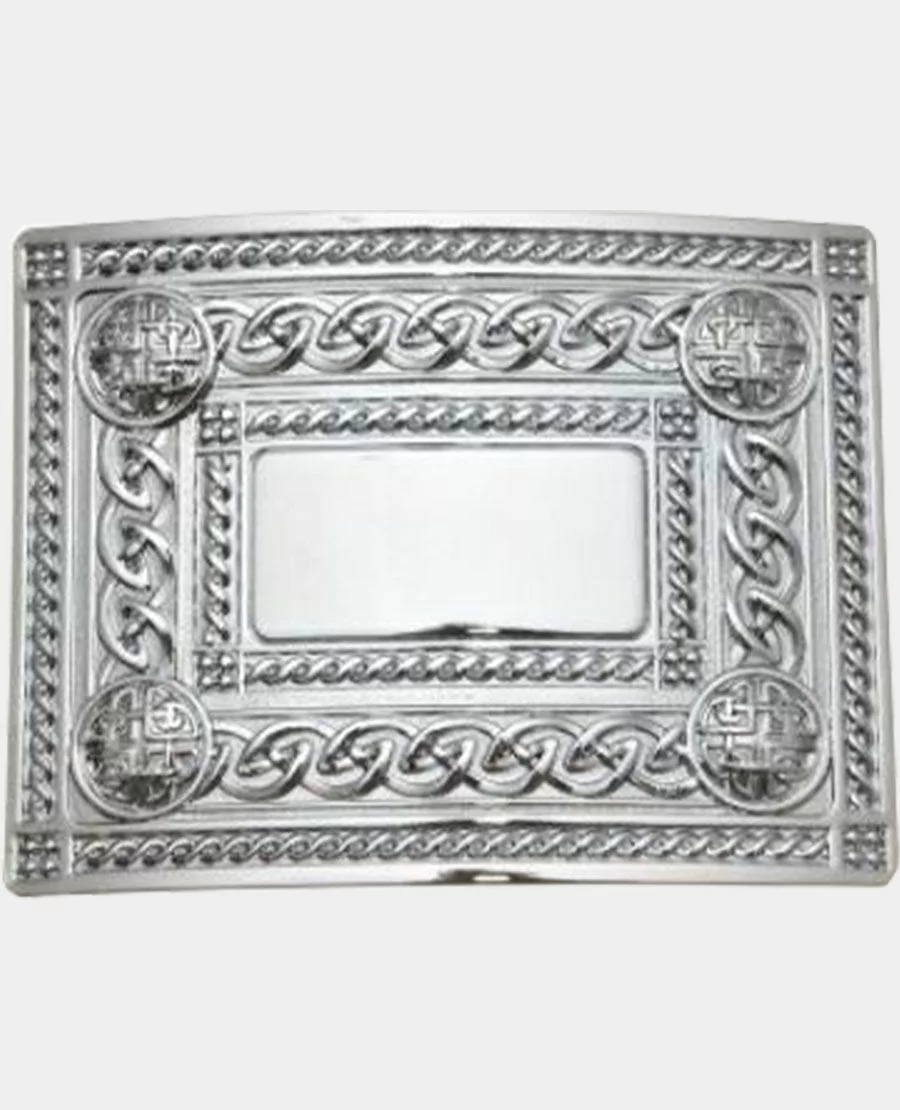 celtic-knotwork_buckle_with_chrome_finish.jpg.webp Celtic-Knotwork Buckle With Chrome Finish - Image 1