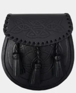 Celtic Knot Braided Leather Sporran