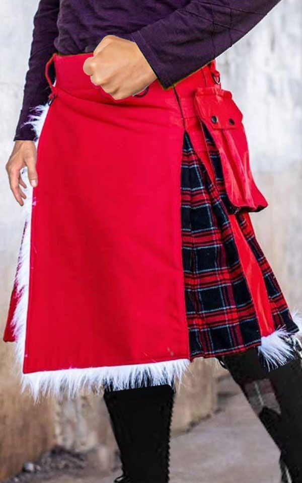 red_christmas_kilt_for_men red_christmas_kilt_for_men