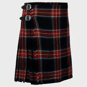 Clan Black Stewart Tartan Kilt