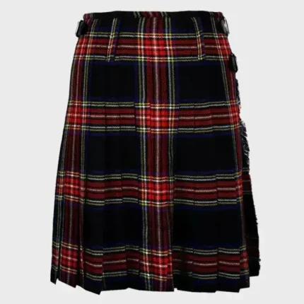 clan_black_stewart_tartan_kilt_back_kiltshub.com