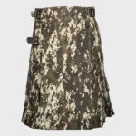 Digital Camouflage Gothic Utility Kilt For Men