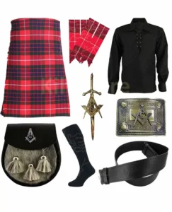 fraser_tartan_kilt_set