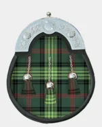 Full Dress Rose Tartan Sporran With Chain Belt