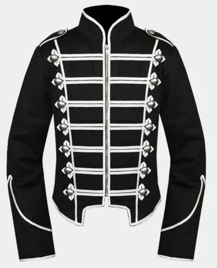 gothic_black_silver_military_drummer_jacket_for_men_1_Kiltshub.com.webp