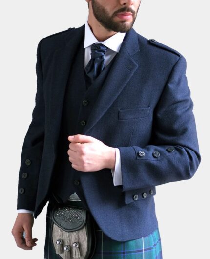 navy_tweed_kilt_jacket_with_waistcoats_kiltshub.com