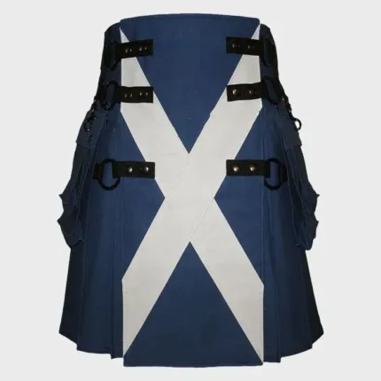 royal_blue_canvas_saint_flag_kilt_kiltshub.com