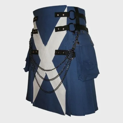 royal_blue_canvas_saint_flag_kilt_kiltshub.com