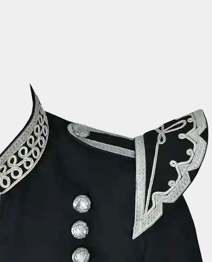 scottish_new_100_wool_black_military_piper_drummer_doublet_tunic_jackets_2_Kiltshub.com